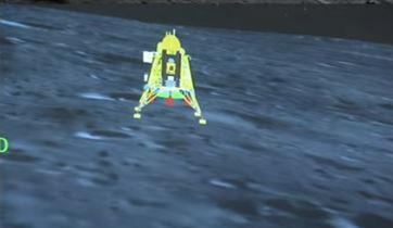 Chandrayaan 3 lands on Moon
