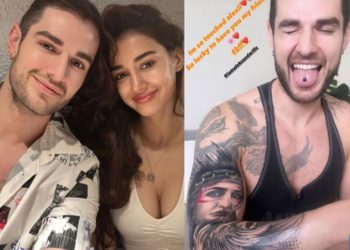 Disha Patani, Aleksander Alex Ilic, tattoo