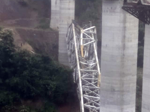 Mizoram bridge collapse