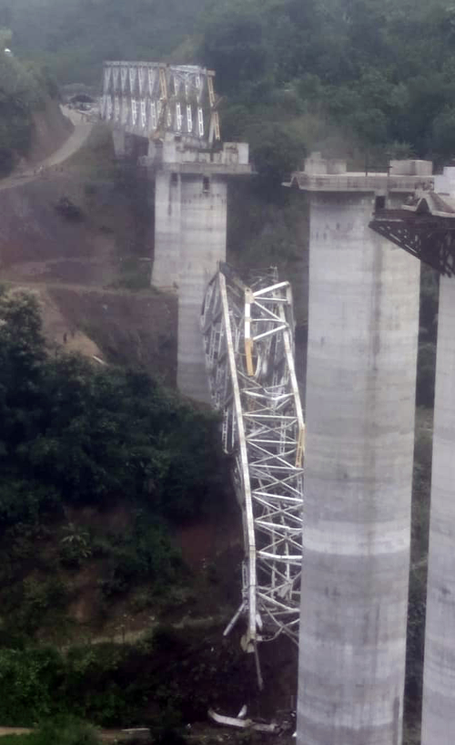 Mizoram bridge collapse