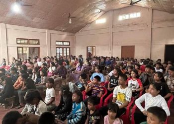 Myanmar Refugee Kids in Mizoram school