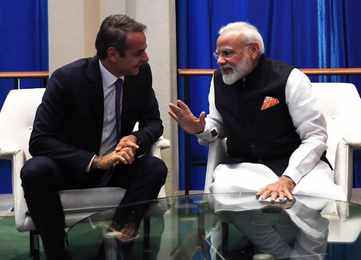 Narendra Modi - Kyriakos Mitsotakis