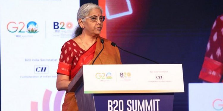 NirmalaSitharaman B20 Summit India