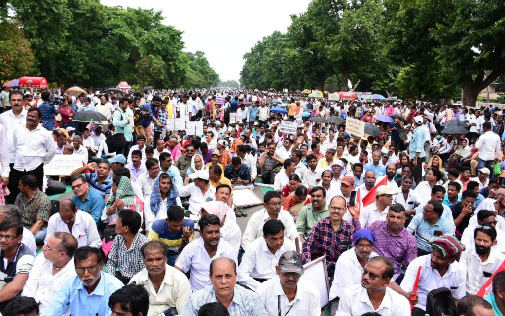 OSSTA Protest Bhubaneswar