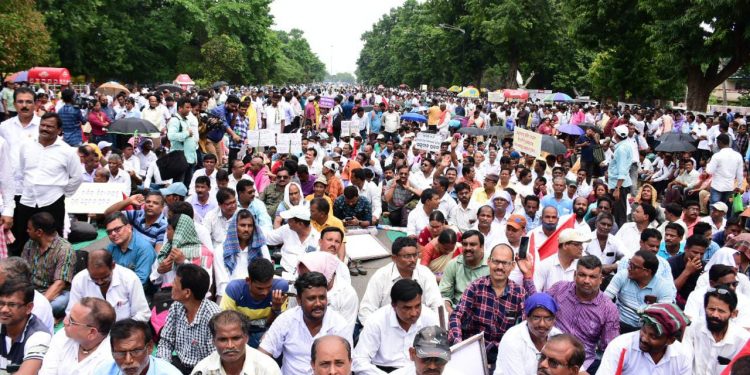 OSSTA Protest Bhubaneswar