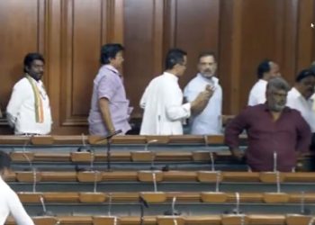 Opposition's walkout