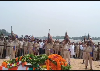 CRPF Sushant Khuntia cremation Keonjhar Odisha