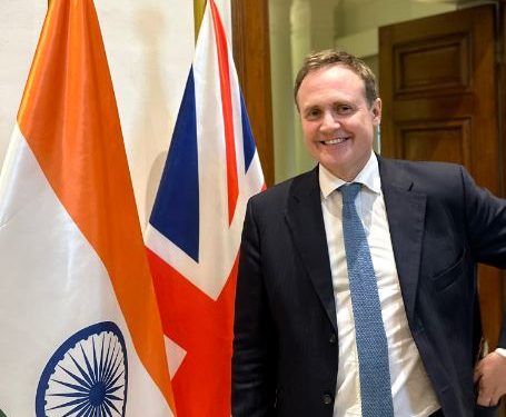 British Security Minister Tom Tugendhat