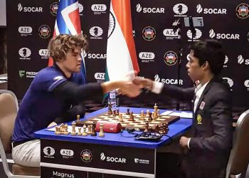 World Cup final_Second game between Praggnanandhaa, Carlsen ends in draw