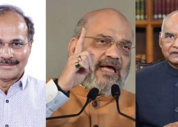 Amit Shah, Adhir Ranjan in eight-member Kovind panel on simultaneous polls