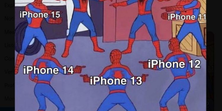 Apple iPhone 15 memes