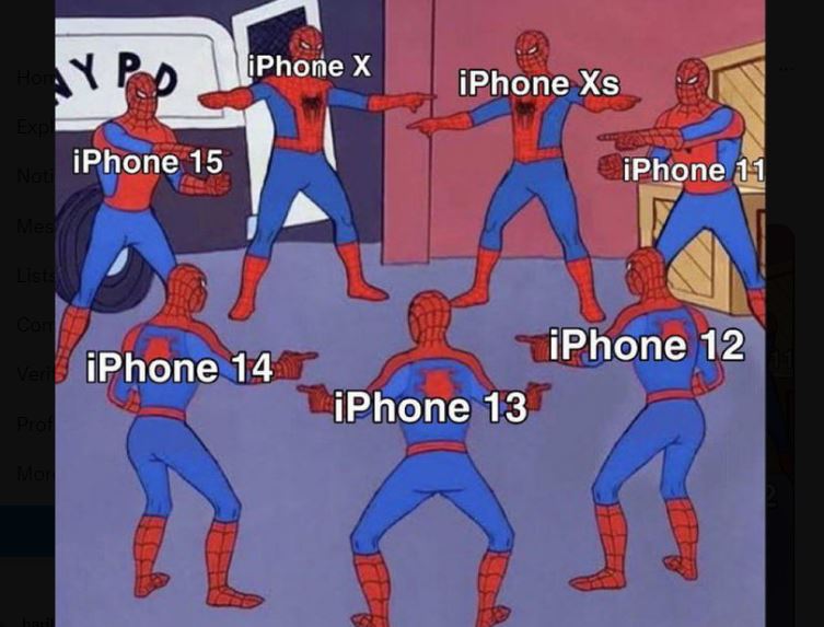 Apple iPhone 15 memes