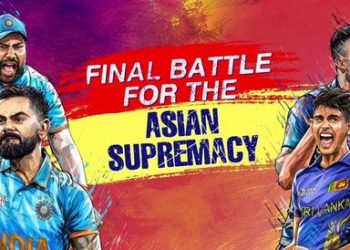 Asia Cup - India - Sri Lanka