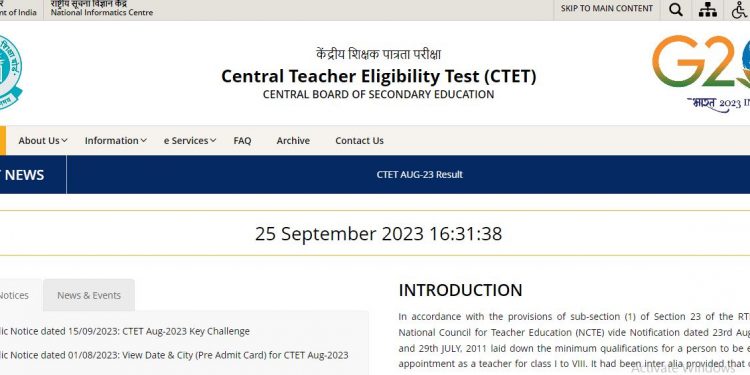 CTET Result