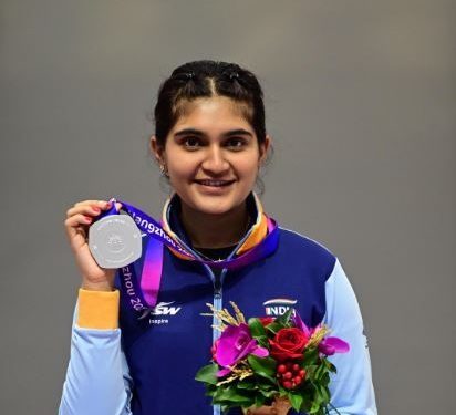 Esha Singh bags silver in Women's 25m Pistol event at Hangzhou Asian Games