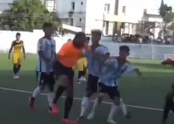 Watch: Viral referee-players fight video of Tripura State League