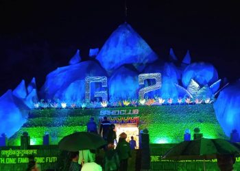 Ganesh chatruthi pandal in Odisha