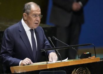 Barely mentioning Ukraine in UN speech Russian foreign minister lambastes West