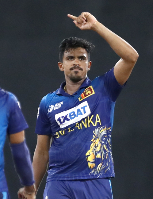 Asia Cup: Sri Lanka’s Theekshana ruled out of final due to hamstring injury