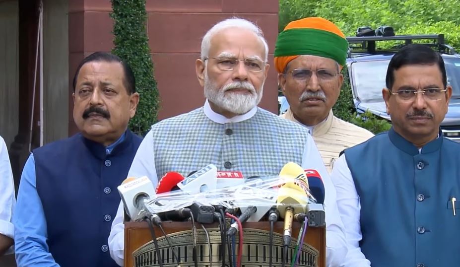 Narendra Modi - Parliament session