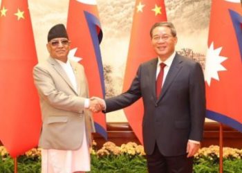 Nepal - China - Li Qiang - Pushpa Kamal Dahal Prachanda