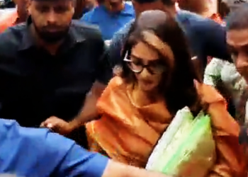Bengal flat selling case: Nusrat Jahan reaches ED office for questioning