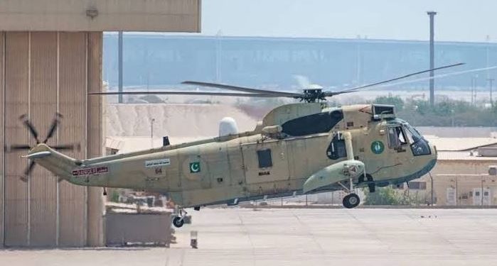 Pakistan Navy Sea King Helicopter