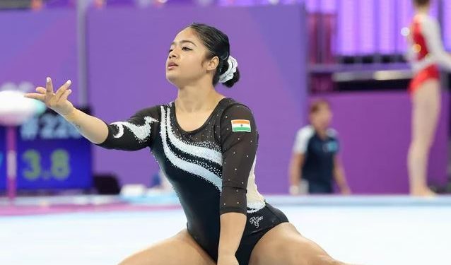 Indian Gymnast Pranati Nayak