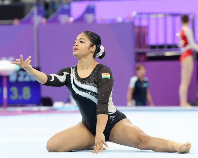 Indian Gymnast Pranati Nayak