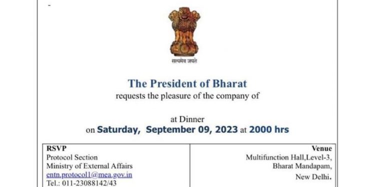 G20 dinner invite describes Droupadi Murmu as President of 'Bharat', triggers political slugfest