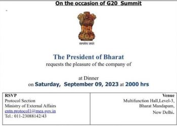 'Union of States under assault': Congress takes swipe at Centre after 'President of Bharat' G20 invite