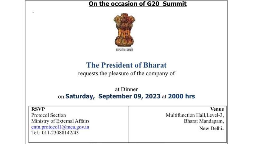 'Union of States under assault': Congress takes swipe at Centre after 'President of Bharat' G20 invite