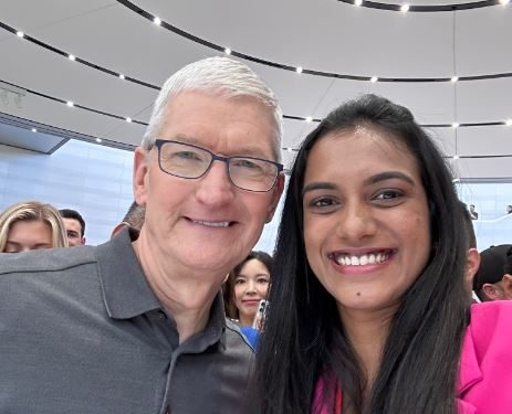 Tim Cook - PV Sindhu