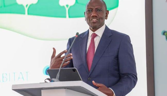 Kenyan President William Ruto