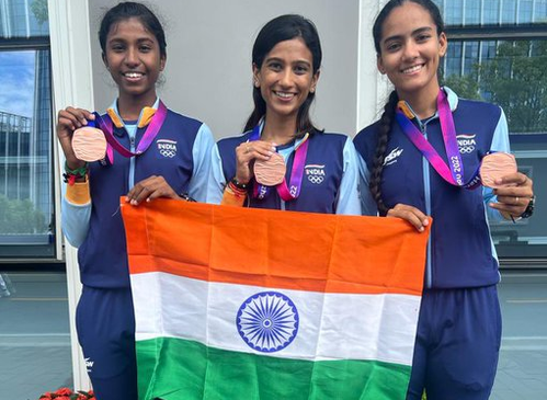 Asian Games: India wins bronze medal in men's & women's 3000m relay ...