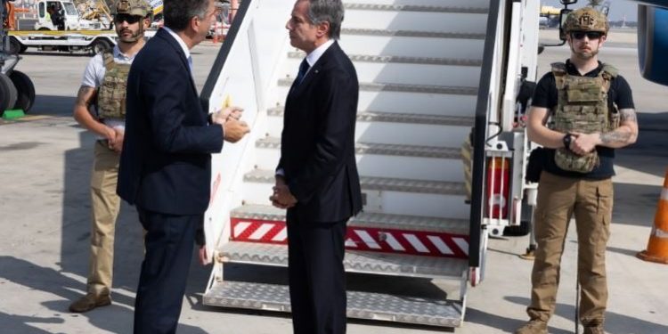 US Secretary of State Antony Blinken arrives in Israel amid its war on Hamas