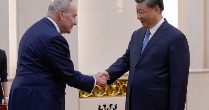 US - China - Chuck Schumer - Xi Jinping