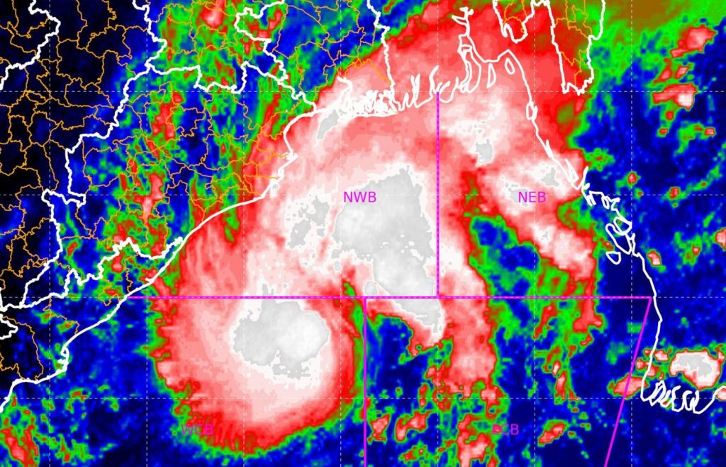 Cyclone Hamoon in Odisha
