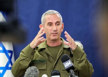 Israel Defense Force spokesperson Daniel Hagari
