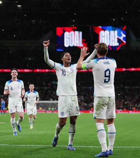 Harry Kane Jogador Inglaterra Durante Partida Qualificação Para Euro 2024 —  Fotografia de Stock Editorial © VincenzoIzzo #648080964