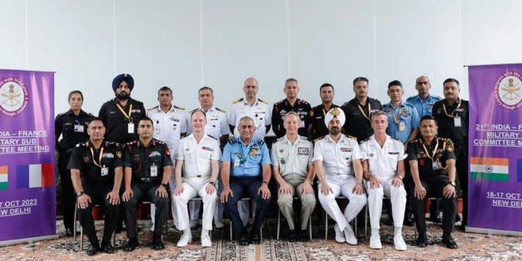 India - France Military Sub Committee Meeting