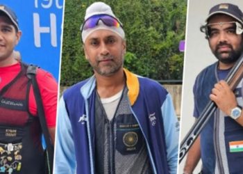 Hangzhou Asian Games - Indian Trap Shooting Team