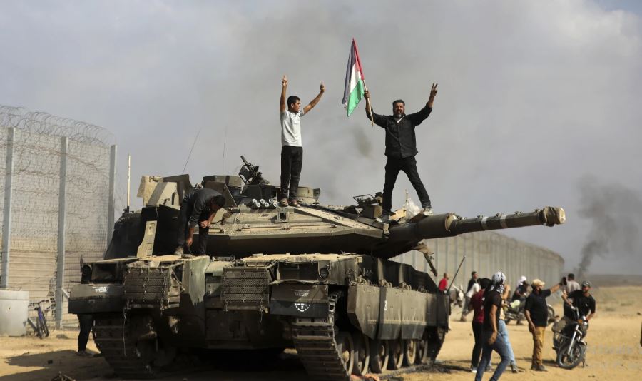 Israel declares 'war' after 22 killed in massive rocket attack by Hamas militants