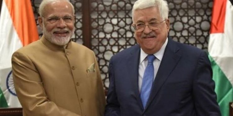 Narendra Modi - Mahmoud Abbas