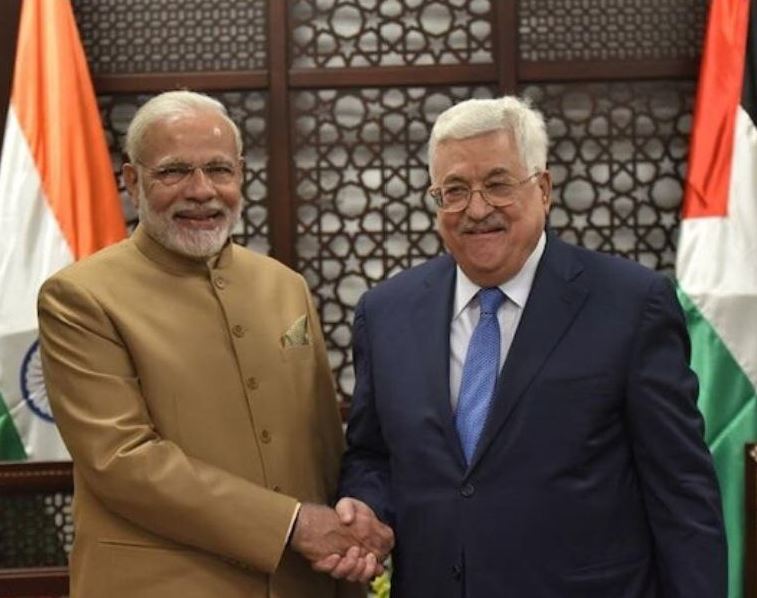 Narendra Modi - Mahmoud Abbas