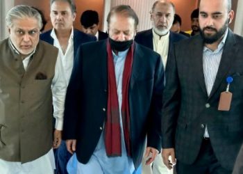 Former Pakistan PM Nawaz Sharif returns home after four years in self-imposed exile in UK