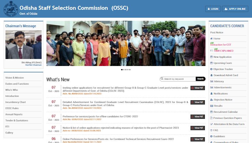 OSSC website