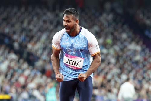 Odisha athlete Kishore Kumar Jena