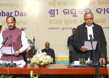 Raghubar Das sworn-in as Odisha Governor