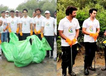 Rajkummar Rao leads ‘swachhta’ drive at Mangrove forest; calls it ‘gratifying’